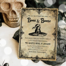 Boos En Booze Volwassen Halloween Feest