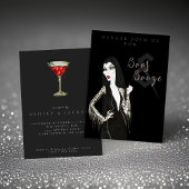 Boos en Booze Volwassen Halloween Feestuitnodiging