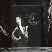 Boos en Booze Volwassen Halloween Feestuitnodiging