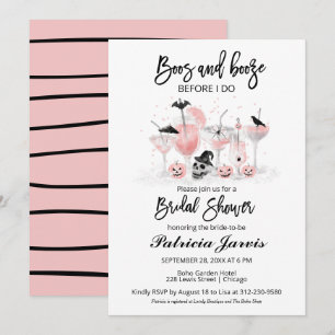 Boos en Booze voor ik Vrijgezellenfeest doe Kaart