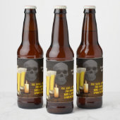 Boos en Brews Halloween Bier Etiket (Flessen)