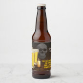 Boos en Brews Halloween Bier Etiket (Voorkant)