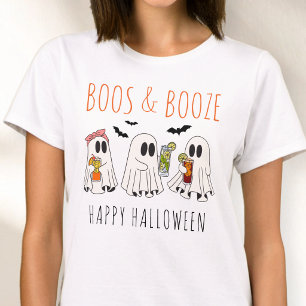 Boos en Drank Grappige Geest Lieve Volwassene Hall T-shirt