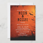 Boos en drank I kaarsen Kaart (Voorkant)