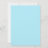 Boos en drank spooky halloween kostuum party kaart (Achterkant)