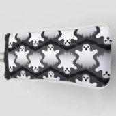 Boos en vleermuizen golfheadcover (Voorkant)