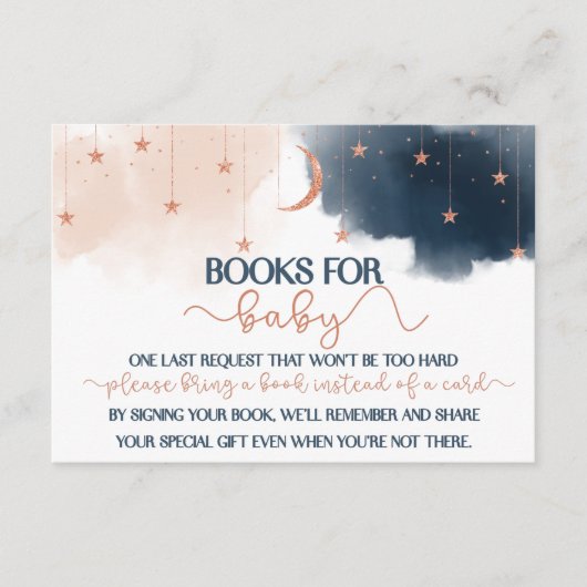 Boos for Baby Insert, Gender Reopenbaart Book Requ Informatiekaartje (Voorkant)