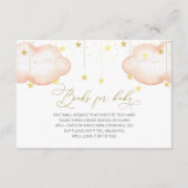 Boos for Baby Insert, Twinkle Twinkle Little Star Informatiekaartje (Voorkant)