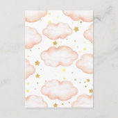 Boos for Baby Insert, Twinkle Twinkle Little Star Informatiekaartje (Achterkant)