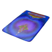 Boos Fractal Gezicht Badmat (Gekanteld)