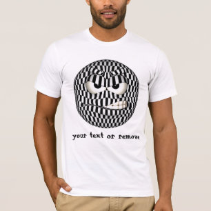 Boos Gezicht Emoticon T-shirt