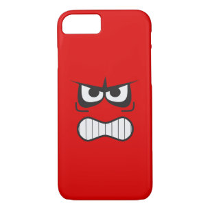 Boos gezicht grappig Case-Mate iPhone case
