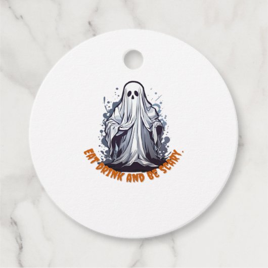 Boos Give Me Chocolate Bedankjes Labels (Voorkant)