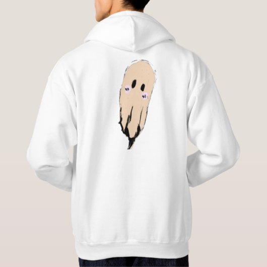 Boos Halloween Party  Ghost Hoodie (Achterkant)
