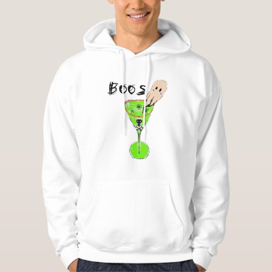 Boos Halloween Party  Ghost Hoodie (Voorkant)