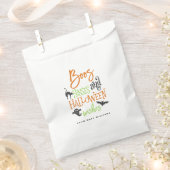 Boos Hisses and Halloween Wishes Bedankzakje (Geknipt)