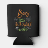 Boos Hisses and Halloween Wishes Blikjeskoeler (Achterkant)