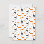 Boos Hisses en Halloween Wishes Kaarten (Achterkant)