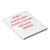 boos notitieblok (Schuin)