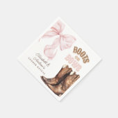 Boos of bogen Geslacht onthullen Servet (Hoek)