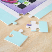 BOOS OP TEA PARTY LEGPUZZEL (Zijkant)