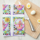 BOOS OP TEA PARTY THEEDOEK (Quarter Fold)