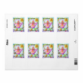 BOOS OVER TEA PARTY LABELS (Full Sheet)