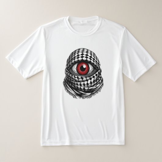 boos palestijns oog t-shirt (Laagn)