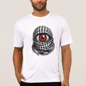 boos palestijns oog t-shirt (Voorkant)