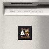 Boos Please Retro Ghost Halloween Kostuum Magneet (Insitu (Vaatwasser))