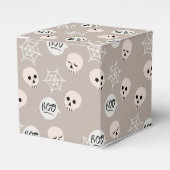 Boo's, Skulls en Spider Webs Bedankdoosjes (Voorkant Zijde)