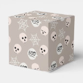 Boo's, Skulls en Spider Webs Bedankdoosjes (Achterkant)