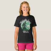 Boosaardig Goede Heks Groene Heks Tekening T-shirt (Voorkant volledig)