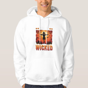 Boosaardig Halloween Vogelverschrikker Design_1 Hoodie