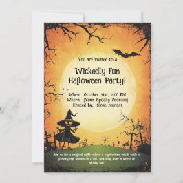 🪄Boosaardig leuke Halloween-feestje!  Kaart