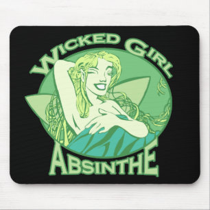Boosaardig Meisje Absinthe Muismat