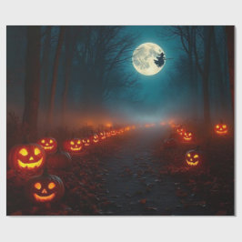 Boosaardig mooie Halloween-cadeauverpakking 🌕 Cadeaupapier