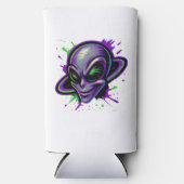 Boosaardige Alien Seltzer Blikjeskoeler (Voorkant)