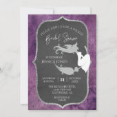 Boosaardige Heks Bruids douche Halloween Oktober Kaart (Voorkant)