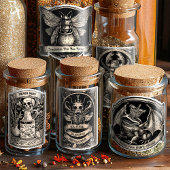 Boosaardige Heks Keuken Tovenarij Toverdrank Fles  Sticker