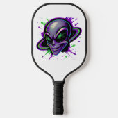 Boosaardige Schiet Alien Pickleball Paddle (Achterkant)