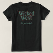Boosaardige West T-shirt (Design achterkant)