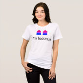 Booseksuele Geest Tri-Blend Shirt (Voorkant volledig)