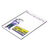 Boost Academy Sharks Notitieboek (Linkerzijde)