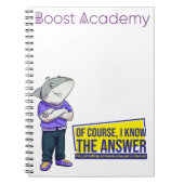 Boost Academy Sharks Notitieboek (Voorkant)