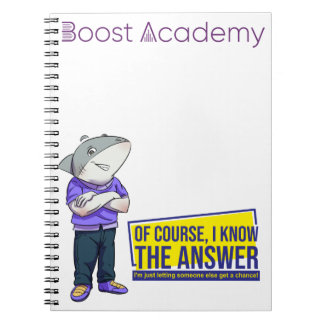 Boost Academy Sharks Notitieboek