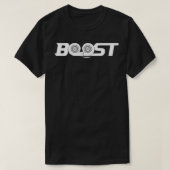 Boost Car Street Racing Turbo Engine T-shirt (Design voorkant)