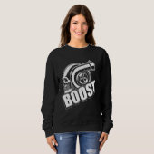 Boost for Car Tuning T-shirt Real Mechanic 1 (Voorkant volledig)