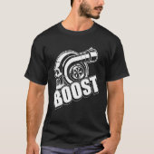 Boost for Car Tuning T-shirt Real Mechanic 1 (Voorkant)