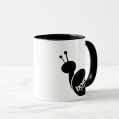 Boost krijgt je uitgeleend - koffie Mok (Voorkant rechts)